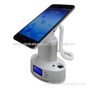 cell phone secure display holders with Counting, Internal Lithium Battery, Supports Phone Charging
